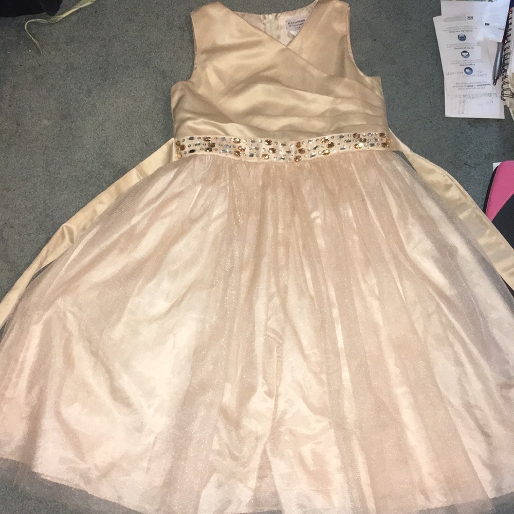 Gold Dress